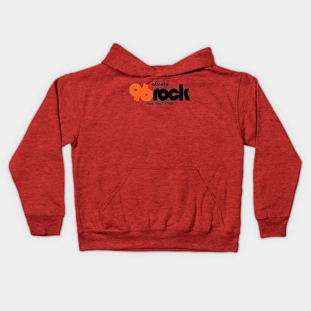 96 Rock Kids Hoodie by positive_negativeart